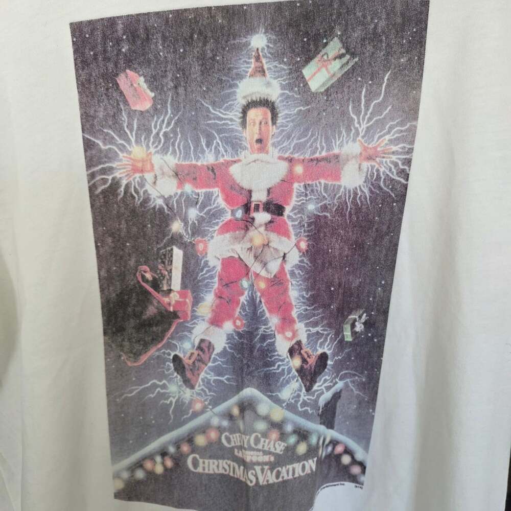 Abercrombie & Fitch National Lampoon's Christmas Vacation Muscle T-Shirt Size